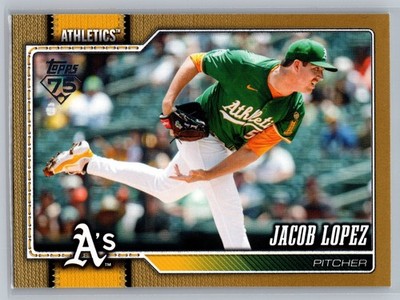 2026 Topps Series 1 Jacob Lopez #76 Gold /2026