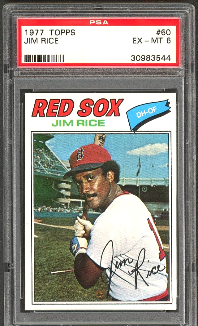 1977 Topps - Jim Rice #60 PSA 6