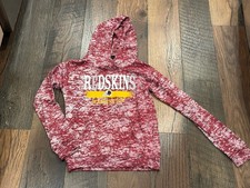 Washington Redskins NFL Youth Girls Hooded Lightweight Sweatshirt Large 14 