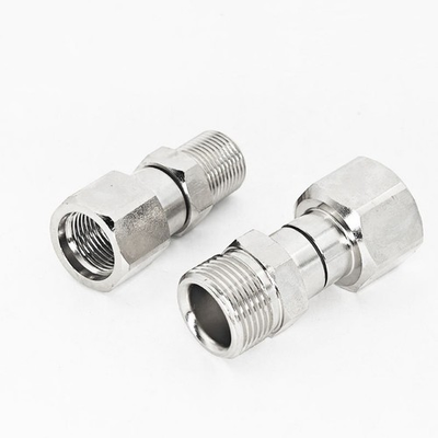 #ad Rotary Joint Hose Connector Stainless Steel for High Pressure M22 14MM 15MM $14.94