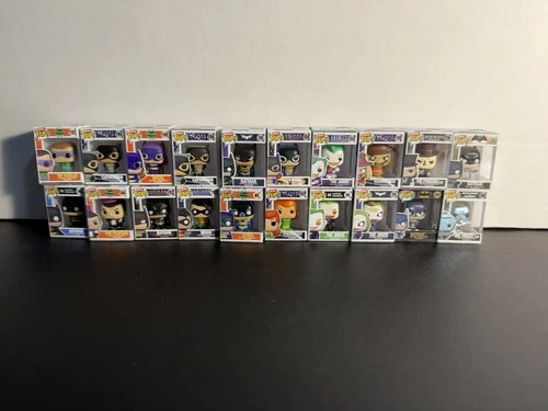 Batman Bitty Pop Lot Of 20 Joker Batgirl Riddler Robin Catwoman Penguin And More