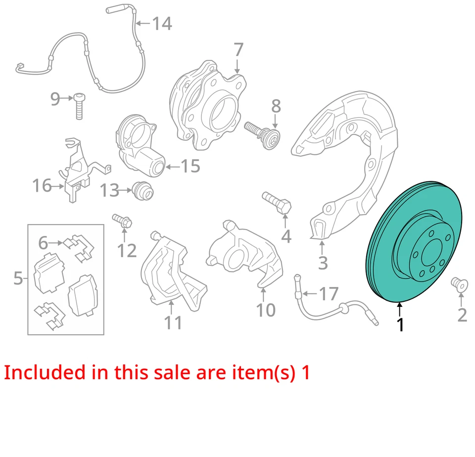 Frenos traseros sin freno deportivo para BMW X5 19-23 3639153 Foto 3 de 4