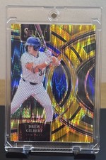 2024 Panini Select • DREW GILBERT /10 Gold Premier Level Prizm - Astros / Mets