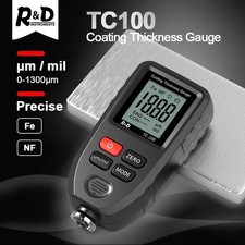 TC100 Coating Thickness Gauge 0.1micron/0-1300 Car Paint Film Thickness Tester