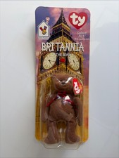 Beanie Baby McDonalds TY Britannia The Bear RARE 1999