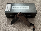 Benchmade 290BK-1  Full Immunity Dark Earth 2.49''  Burnt Bronze Pocket Knife — photo 1