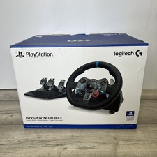 LOGITECH G29 DRIVING FORCE RACING WHEEL SIMULATOR WITH PEDALS FOR PS3 PS4 PS5