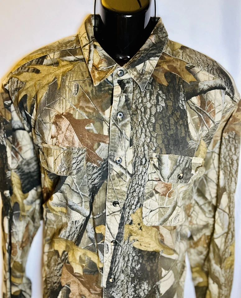 Camisa de caza Wrangler Pro Gear para hombre talla 2Xt 18-18 1/2 Foto 4 de 4