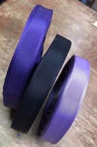 VINTAGE COTTON RAYON 5//8/" Grosgrain Ribbon 1 yd Made USA