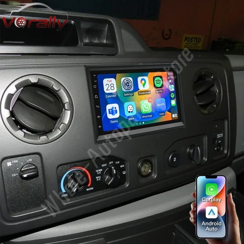 For 2009-2014 Ford E-250 E-350 7" Android 13 Carplay Car Stereo Radio GPS WIFI - Bild 1 von 22
