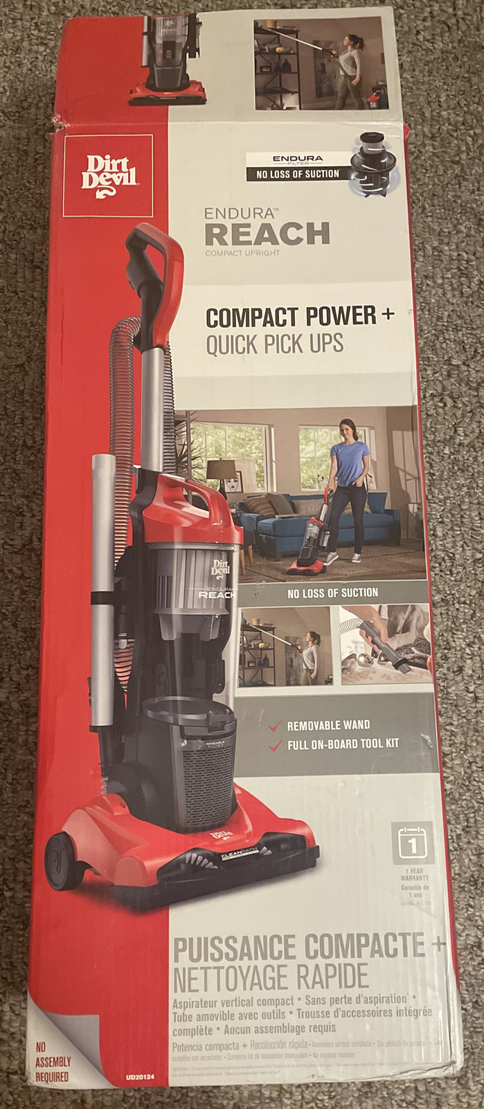 Dirt Devil Power Max Pet Upright Vacuum 