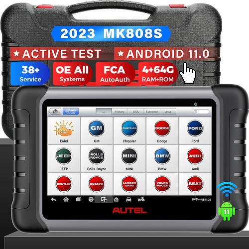 2025 Autel MaxiCOM MK808S PRO AUTO OBD2 Diagnóstico Codificación Clave Español - Imagen 1 de 11