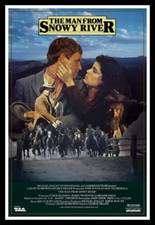 The Man From Snowy River Movie Poster Print  Unframed Canvas Prints