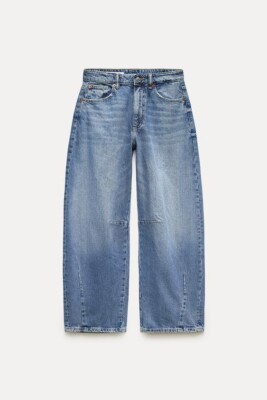 Baggy Jeans Mid Rise Zara BNWOT: TRF BAGGY BALLOON MID-RISE JEANS