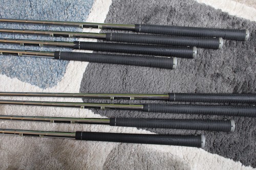 TAYLORMADE M2 IRON SET 4-A GOLF CLUBS REAX 88 REGULAR STEEL GOOD GRIPS RH - Picture 6 of 13