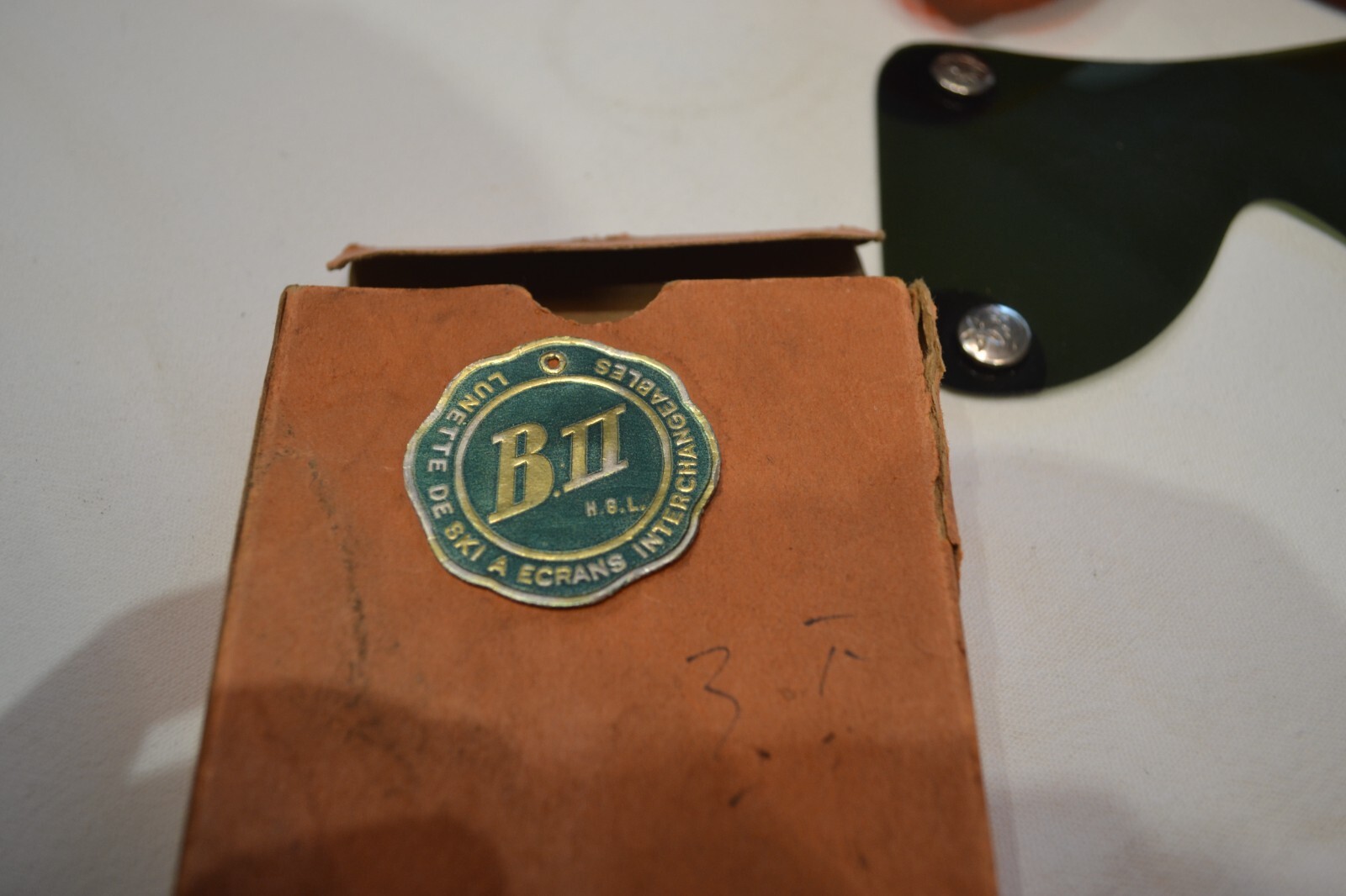 VERY OLD SKI GOGGLES INTERCHANGEABLE SCREEN BRAND… - image 2