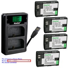 Kastar Battery LZD2 Charger for Canon LP-E6 LP-E6N LC-E6  Canon EOS 7D Mark II