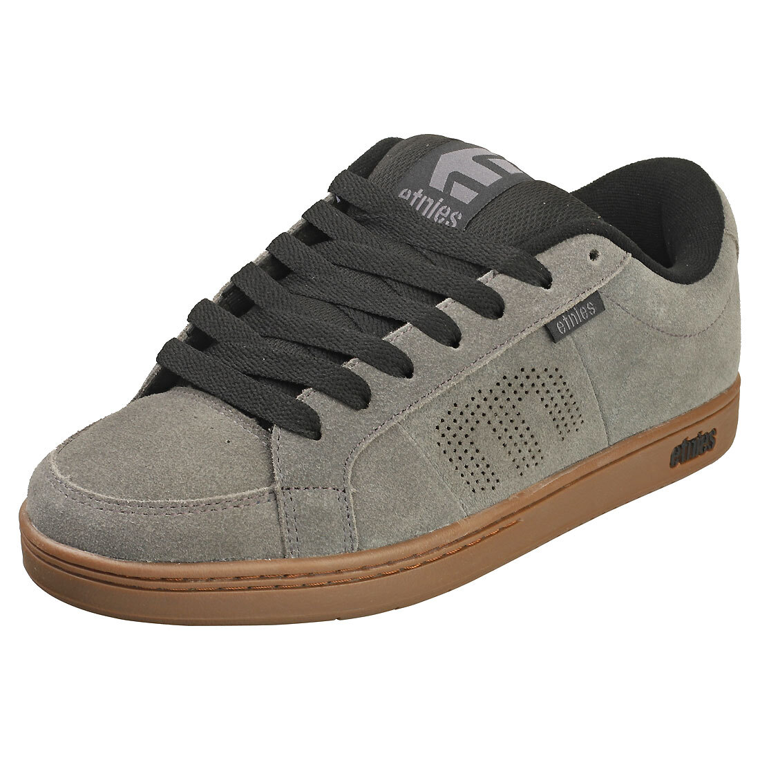 Etnies Kingpin Uomo Grey Black Formatori Pattinare - 45 EU