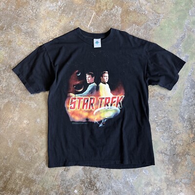 Vintage Star Trek T Shirt 1998 XL Spock & Kirk | eBay