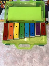 Plastic resonator bells basic beats 10 notes xylophone