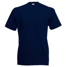 Image of Fruit Of The Loom T Shirt T Shirts Short Sleeve 100% Cotton ! Plain Men/Women