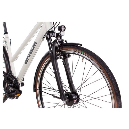 Airtracks Damen Trekking Fahrrad 28 Zoll TR.2820L Shimano 24 Gang Weiß 48 52 cm - Bild 9 von 12