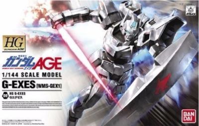 Bandai 1/144 HG Gundam Age 09 Wms-gex1 G-exes Plastic Model Kit