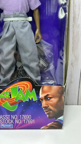 Michael Jordan Space Jam Mae Time Modellino Nuovo in scatola Vintage Autentica All Galaxy - Foto 4 di 24