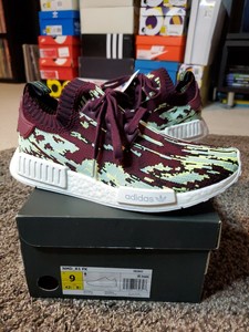 nmd datamosh maroon nmd datamosh maroon