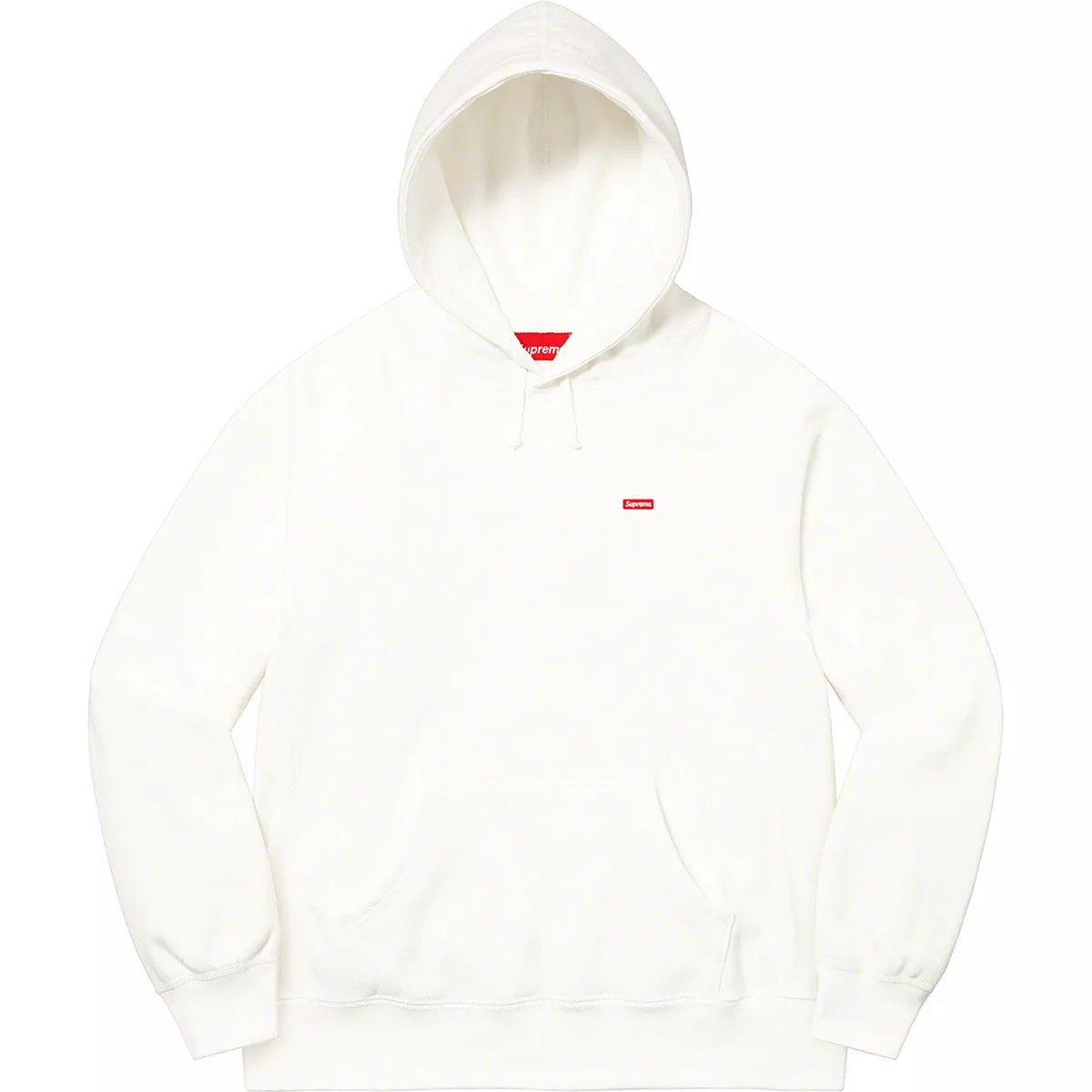 Supreme White Box Logo Hooded Sweatshirt Hoodie Pullover Brand New Size:  Large