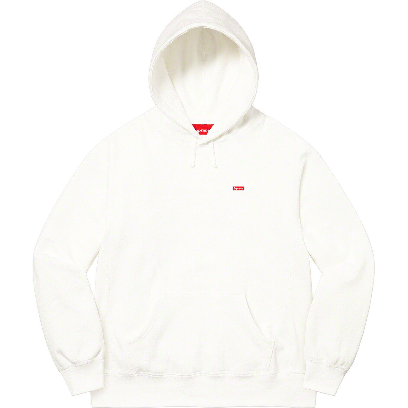 Supreme Box Logo Hooded Sweatshirt White