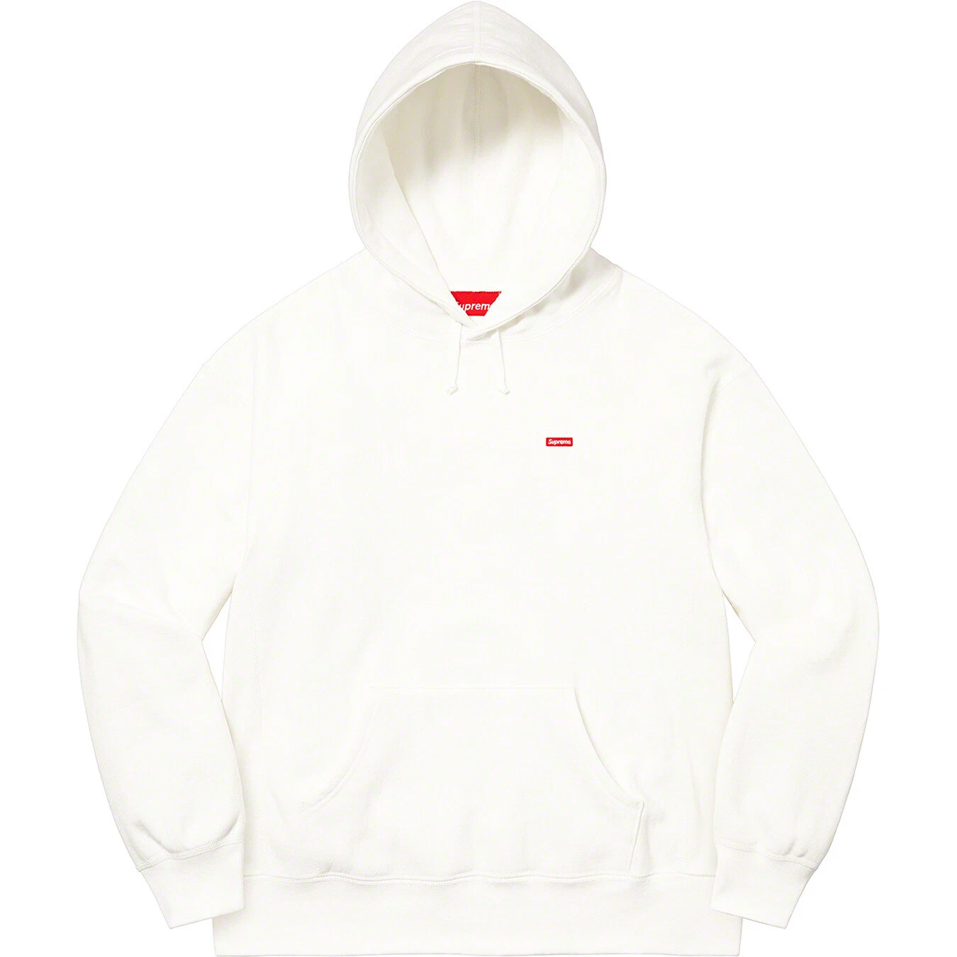 Pull à capuche logo boîte blanche Supreme logo boîte à capuche flambant neuf taille : grand 