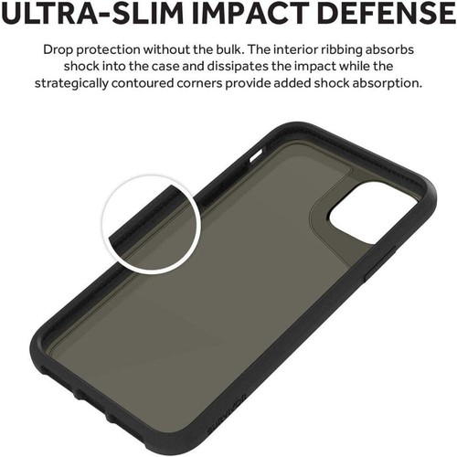 GRIFFIN SURVIVOR STRONG CASE FOR IPHONE 11 / 11 PRO / 11 PRO MAX - BLACK GREEN - Picture 4 of 19