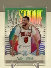 2020-21 Panini Illusions Mystique Emerald #7 Zach LaVine Bulls