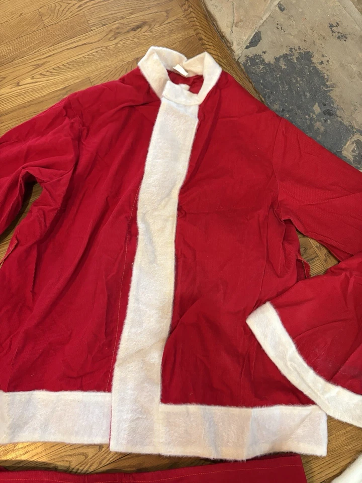 Traje de Papá Noel LG Disfraz Completo Caja Original EXCELENTE Foto 4 de 4