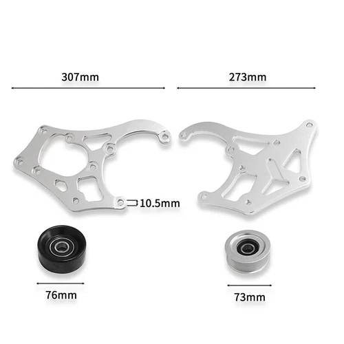 For Sanden 508 LS1 LS2 LS3 LS6 LS LSX Truck A/C Conditioner Compressor Bracket - Picture 4 of 11