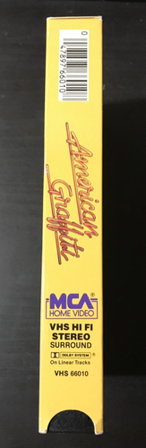 American Graffiti VHS 1973, 1985 Ron Howard Harrison Ford - Pre-Owned Very Good - Picture 4 of 4