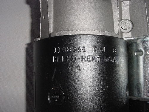 1968 Delco Starter 1108361 Dated 7J8 Corvette / Camaro / Chevelle Original - Bild 6 von 6