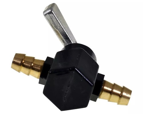 Benzinhahn Kraftstoffhahn 8mm on/off Universal Für Roller, Quad, Motorrad Moped - Bild 5 von 8