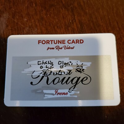 割引クーポンセール Red Velvet la rouge フォーチュン トレカ