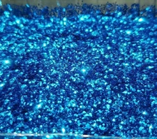 1/2 Pound Premium Bright Blue .015" Metal Flake Auto Paint Additive Flake