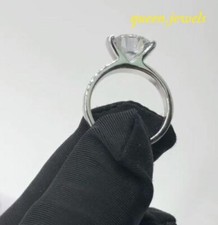 1.94CT Round Cut Solitaire Diamond Lab-Created Wedding Ring 14K White Gold Over