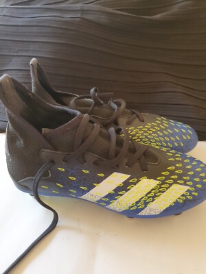 adidas predator freak.3  Stollenschuhe neu schwarz blau gelb gr.33,5