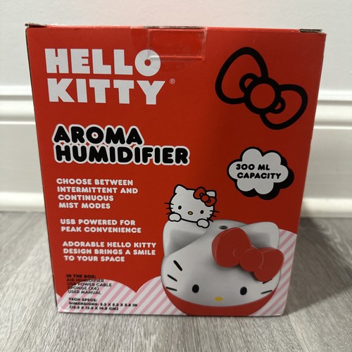Hello Kitty Tabletop Humidifier 2 Mist Modes USB Powered 300ml Capacity - Picture 5 of 8