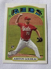 2021 Topps Heritage High Number Baseball Base Rookie #610 Ashton Goudeau RC