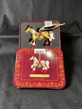 THE TRAIL OF PONIES 2009 Resin Christmas Ornament CHRISTMAS PARADE 12448 w/Box