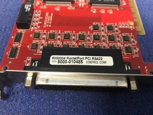 Comtrol 5300004 RocketPort PCI RS422 Plug-In Board Card 5300007 - Picture 3 of 8
