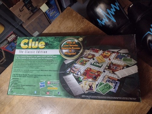 CLUE The Classic Edition 1949 The Great Detective Game 2014 Hasbro - Sealed! - Picture 2 of 5