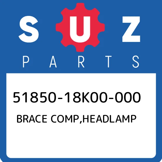BRACE, HEADLAMP
