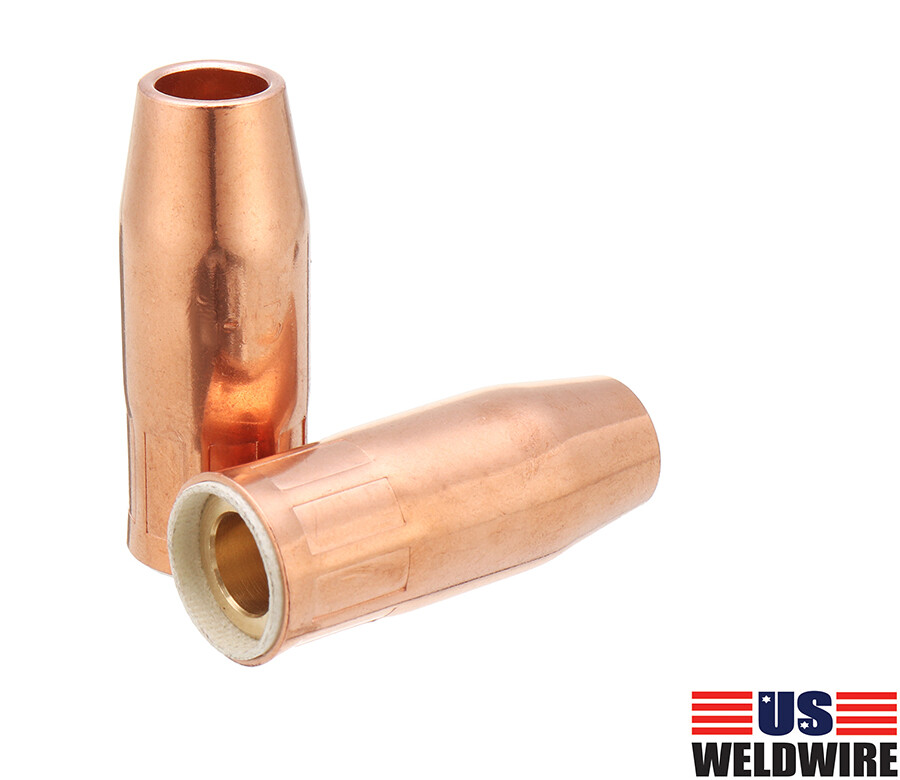 21-50-F 1/2 Mig Gun Nozzle fits Tweco Mini #1 & Lincoln Magnum